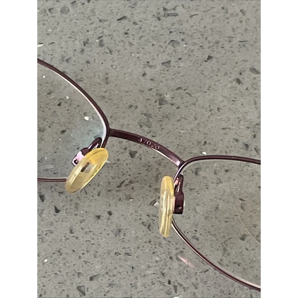 Rims Eyeglasses Frames only T6400 1184 47-20-135 full rim purple Glasses